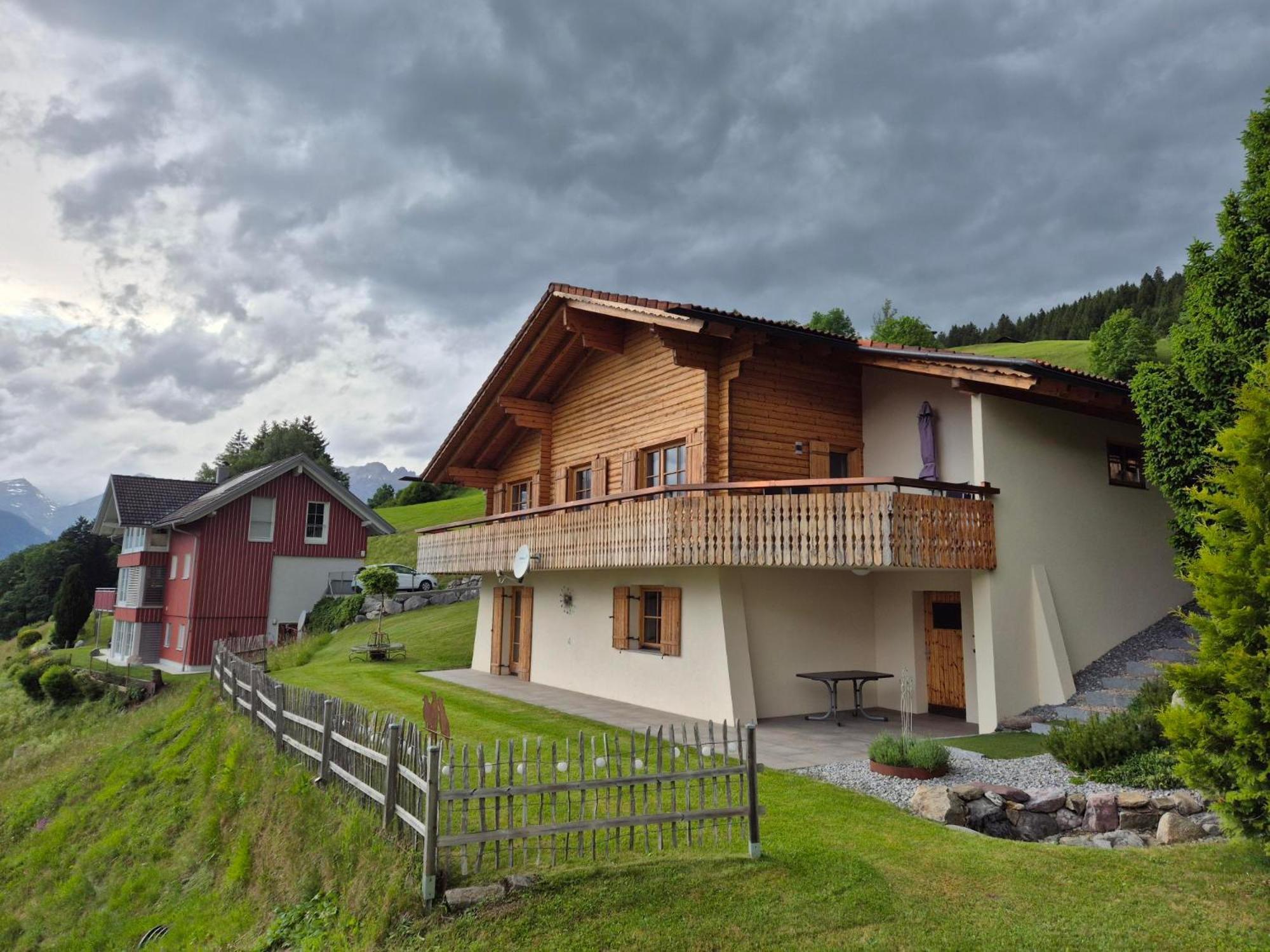 Panorama Chalet Montafon Bartholomäberg Esterno foto